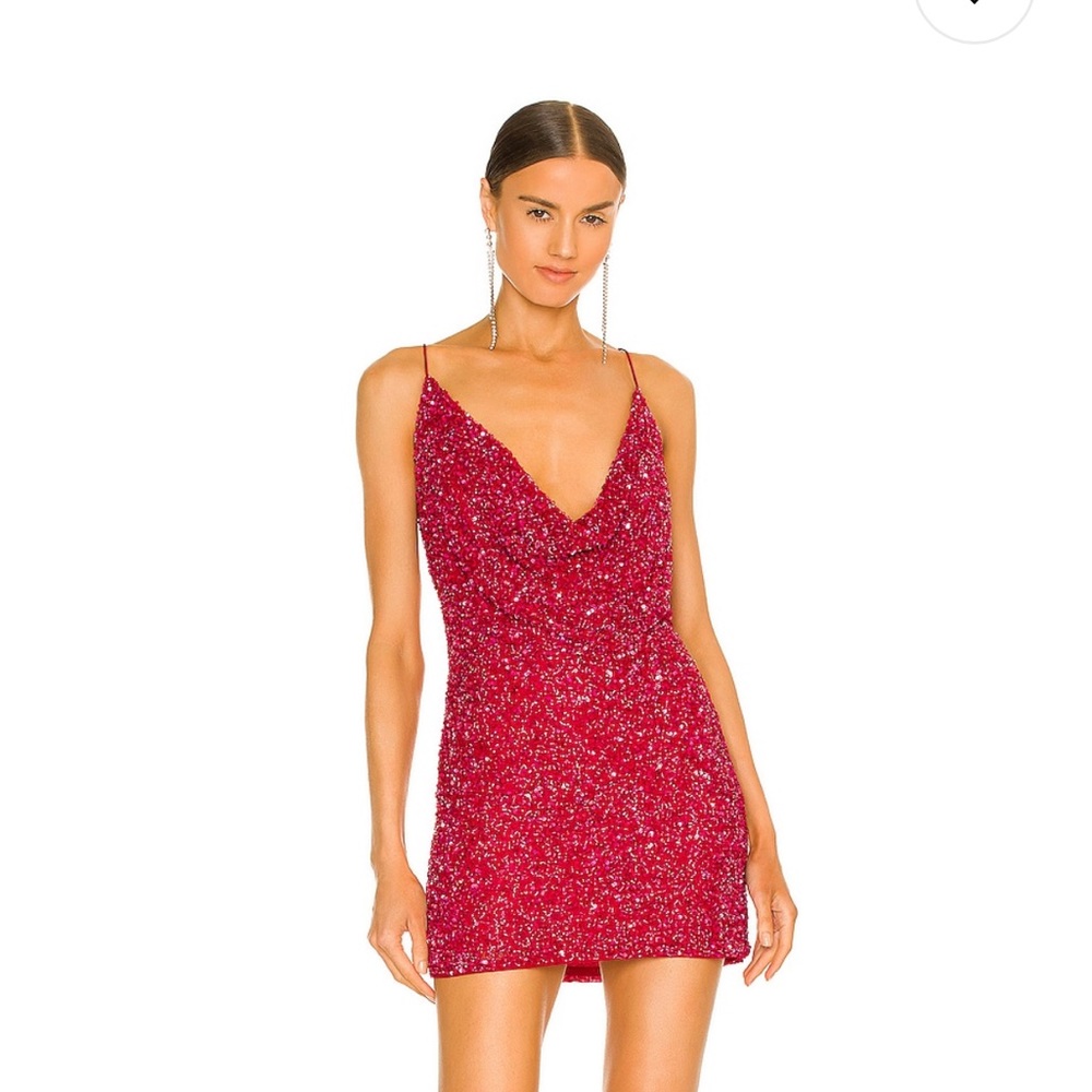 Rétrofête Mich Mini sequin dress